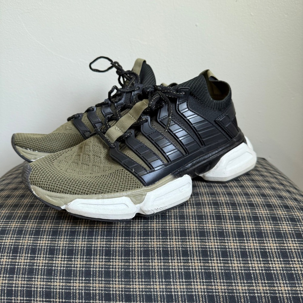 RBX‎ Performance Knit EF12082 Tactical Sneakers Size 9 Olive Green Black White